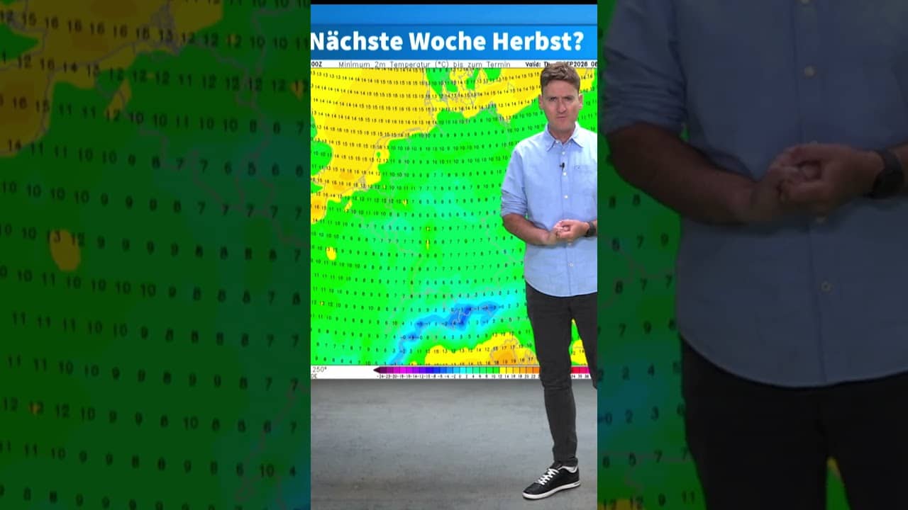 Sommer-Comeback bis 33 GRAD  aber ACHTUNG Unwetter: 100 Liter Regen! Danach eiskalter Herbst-Sturz