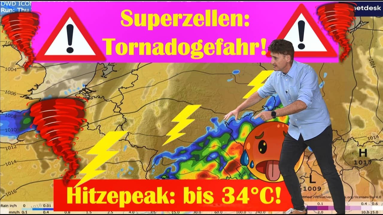 Es wird eine wilde Nacht"  Unwetter rollen an, im Westen droht schon jetzt das Chaos