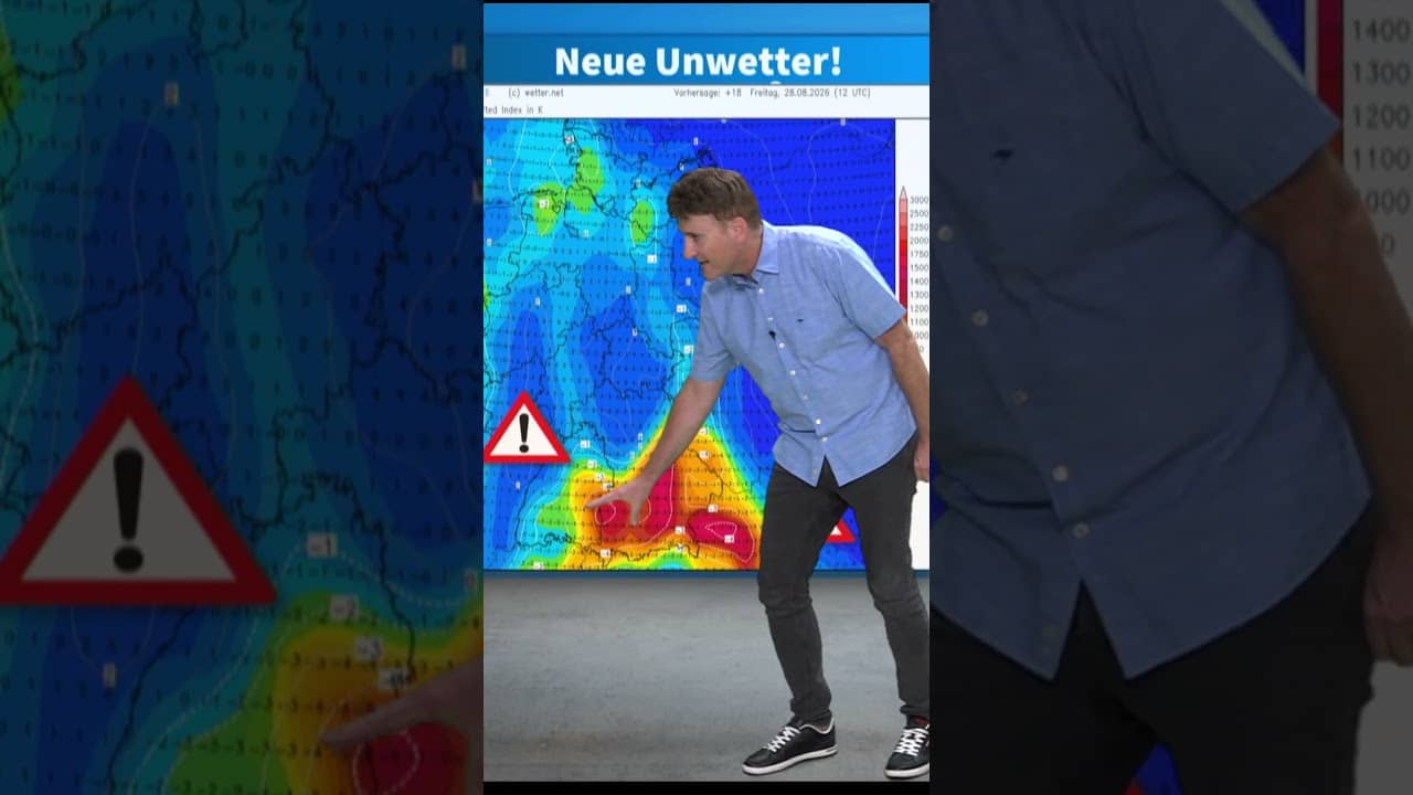 Höchste Warnstufe im Südosten! Und am ersten September-Wochenende wird's nochmal heiß