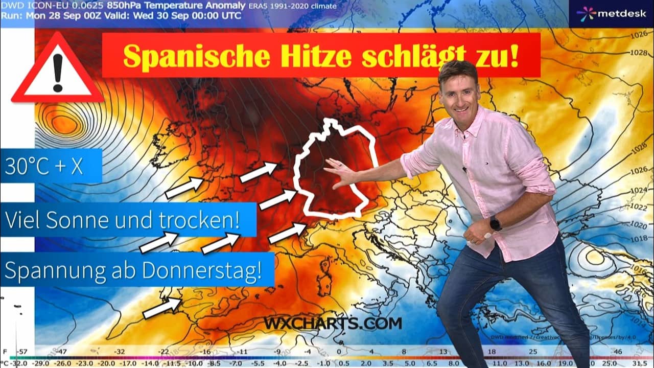 Spätsommer in Deutschland: Neue Hitzerekorde erhöhen Gesundheitsrisiko