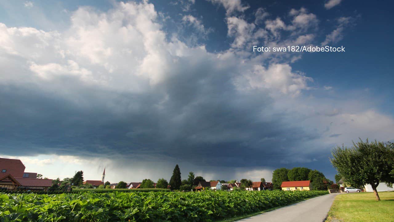 Kaltlufttropfen über dem Süden: Gewitter trotz Hochdruck