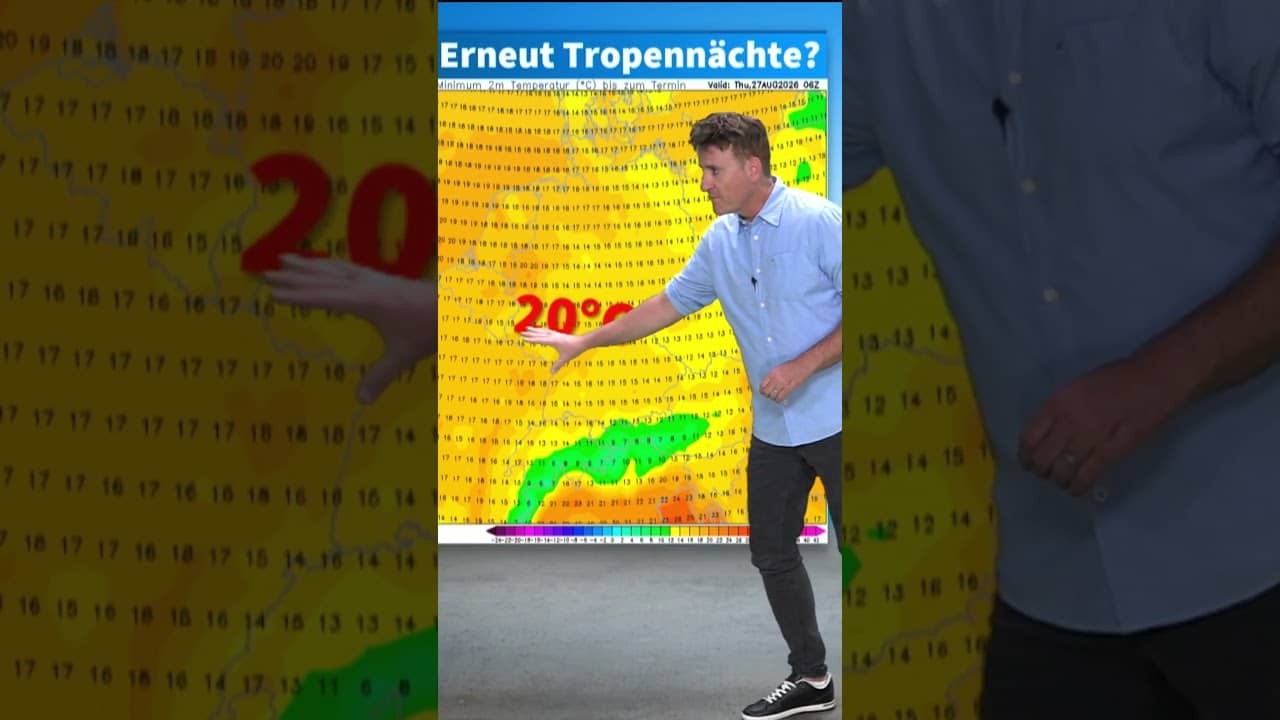 Hitze-Comeback bis 33 Grad dann Hagel, Sturm & TORNADOS! Das Wetter dreht durch!
