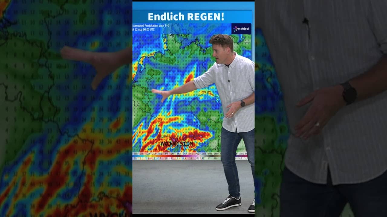 Extremhitze am Ende: Das steckt WIRKLICH hinter dem Regen-Comeback! #starkregen #regen