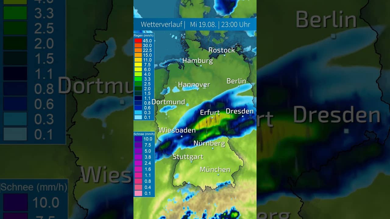 Tornado -Gefahr am Mittwoch: Langlebige #Superzellen drohen!