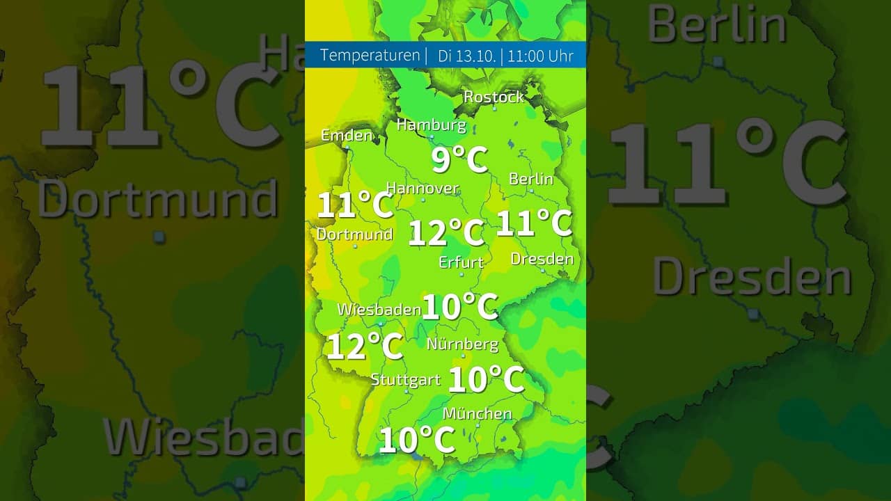 Nächtlicher Frost bis minus 2 Grad in Deutschland möglich