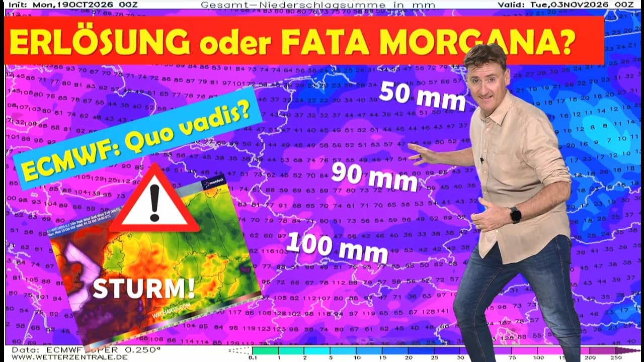 Sturmlage und Starkregen am Freitag in Deutschland – wie ernst ist die Gefahr?