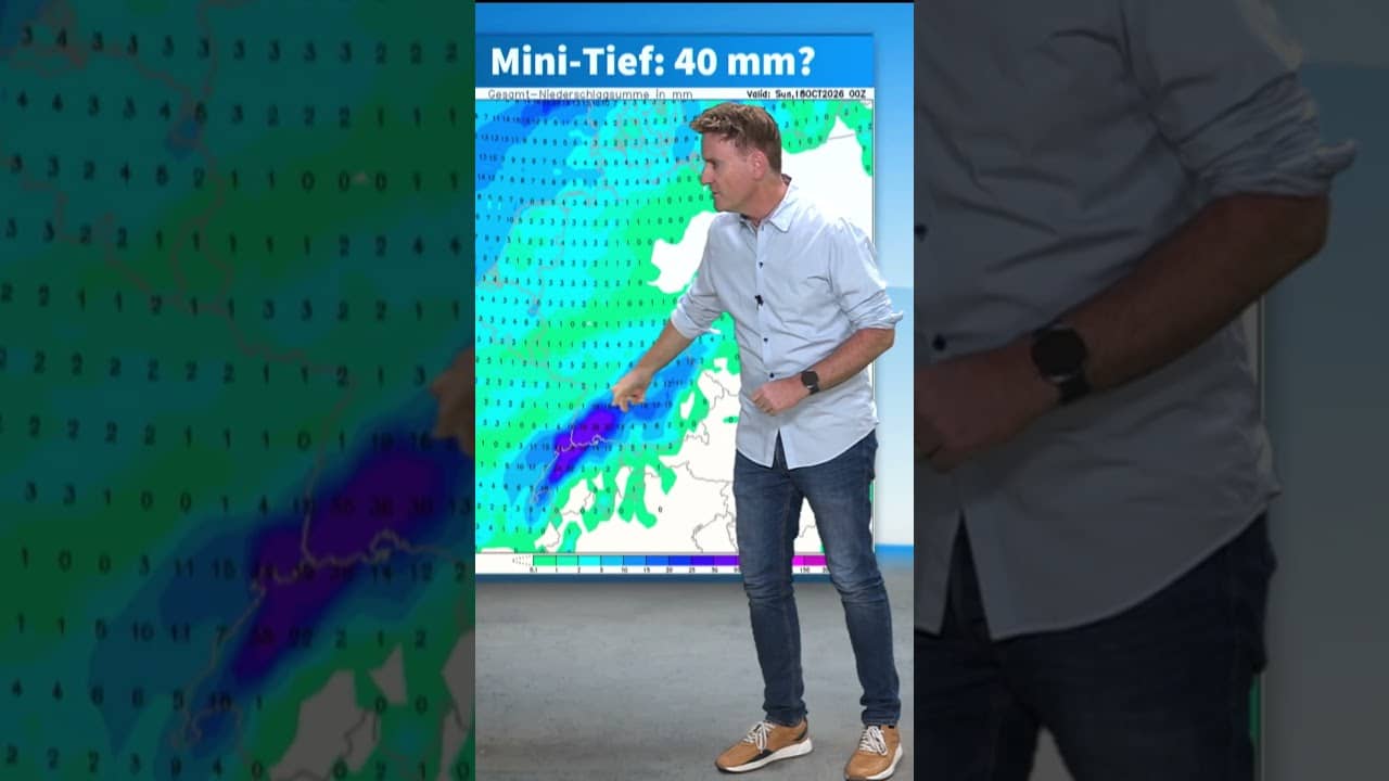 Wochenendregen in Deutschland: Nach mildem Start drohen nasse Straßen