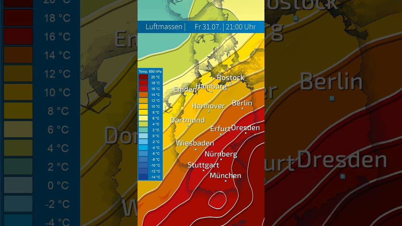 Europa glüht: Über 40 Grad doch hier drohen heftige Gewitter! #heatwave #drought #wildfire #news
