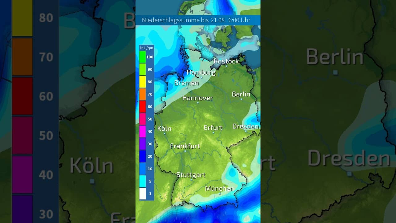 40 Liter in wenigen Stunden: Hier drohen heute Regenfluten!
