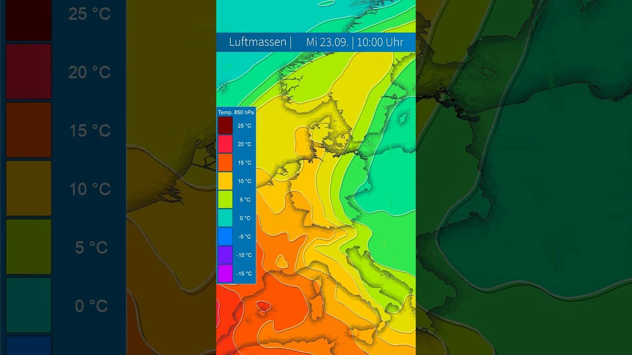 Hitzevorstoß auf 850 hPa: So entwickelt sich das Wetter in Deutschland