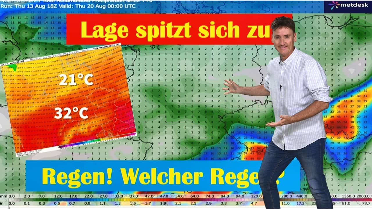 Süden bleibt heiß doch wo bleibt der Regen? Landregen nicht in Sicht, die Lage spitzt sich zu!