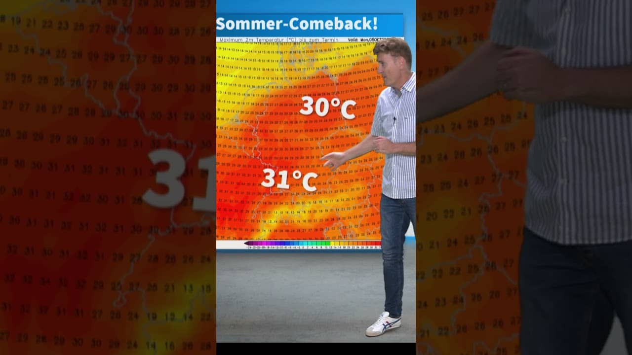 Warme Herbstwoche in Deutschland: ungewöhnlich mildes Wetter erwartet