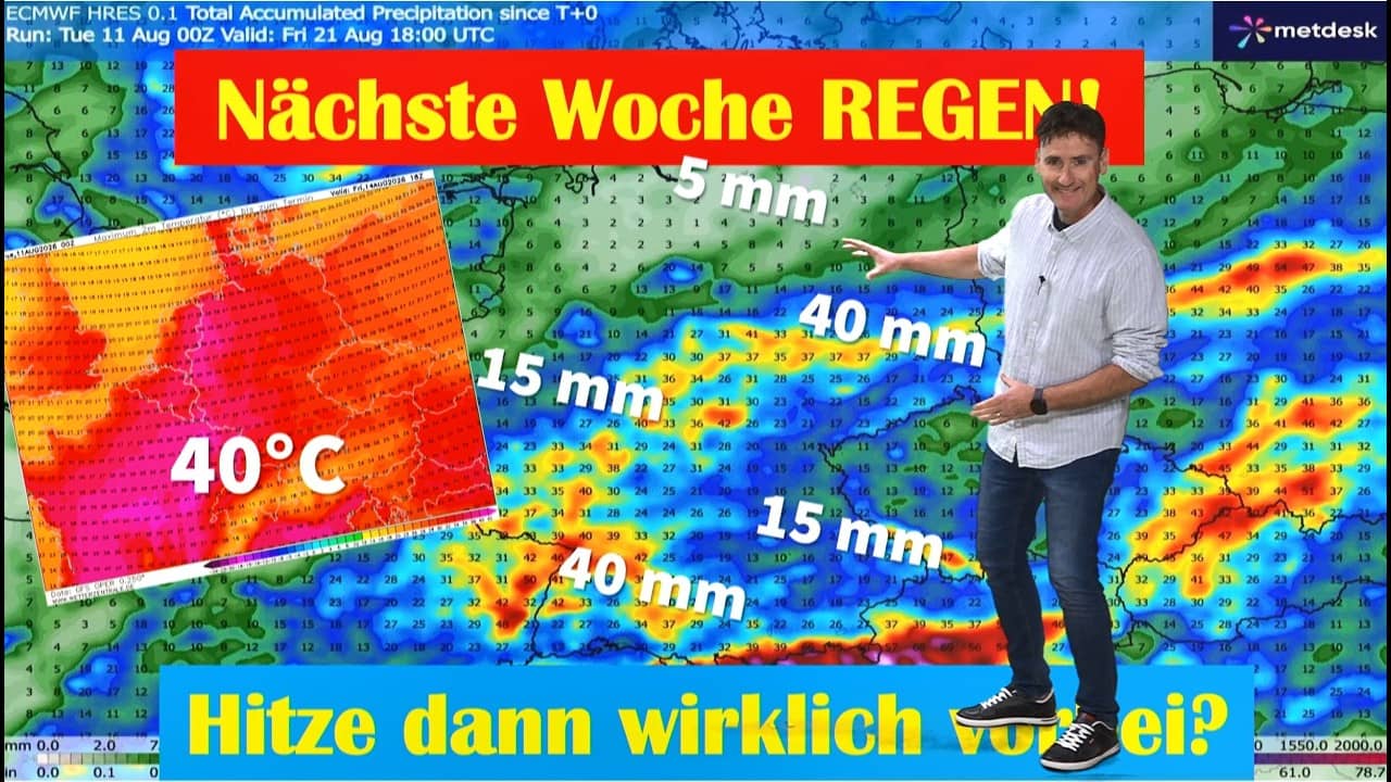 Sommer 2026: So viele Hitze- und Wüstentage wie noch nie! Freitag bis 40°C, dann Regen?