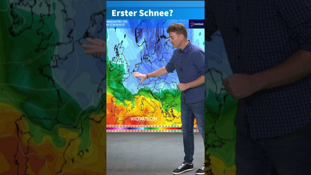 Polarluft bringt Frost und erste Schneeschauer in Deutschland