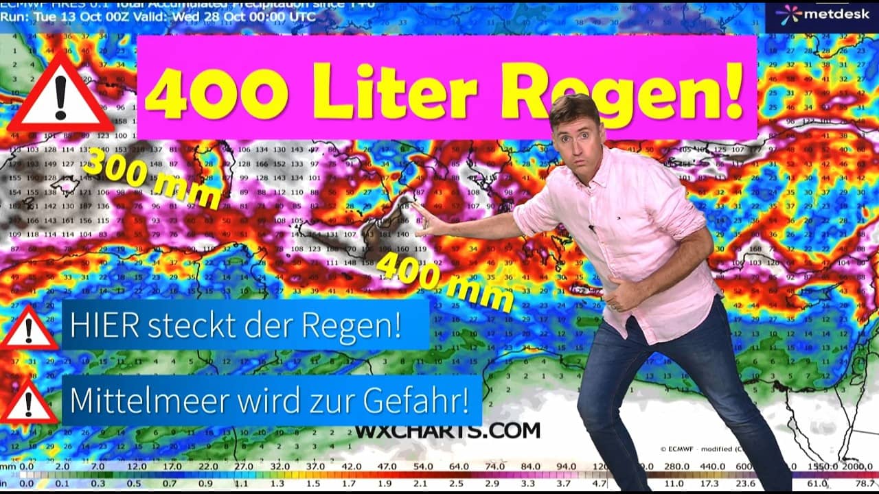 Starkregen Gefahr in Südeuropa: Wasserknappheit belastet Urlauber