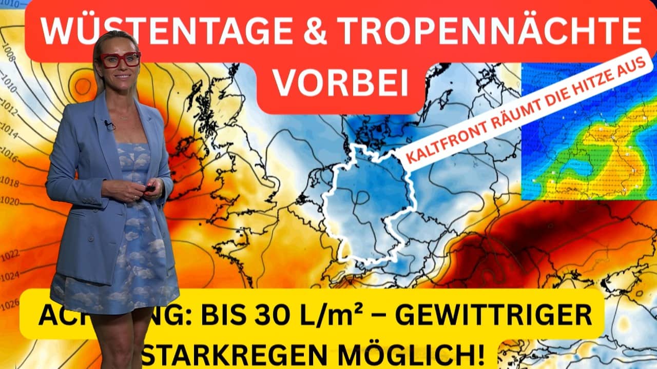 WALDBRAND, EVAKUIERUNG, RAUCH! 1.800 Menschen betroffen beendet die Kaltfront die extreme Dürre?