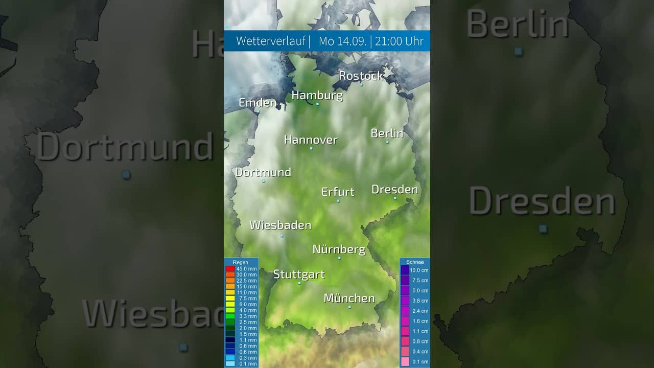 Wolken über Deutschland: wo es grau bleibt und wo es heute aufklart