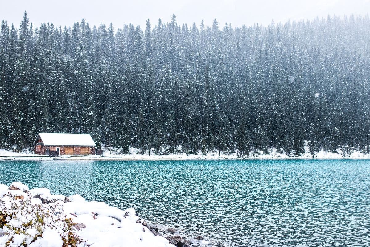 Lake-Effekt bringt Schneefall im Norden