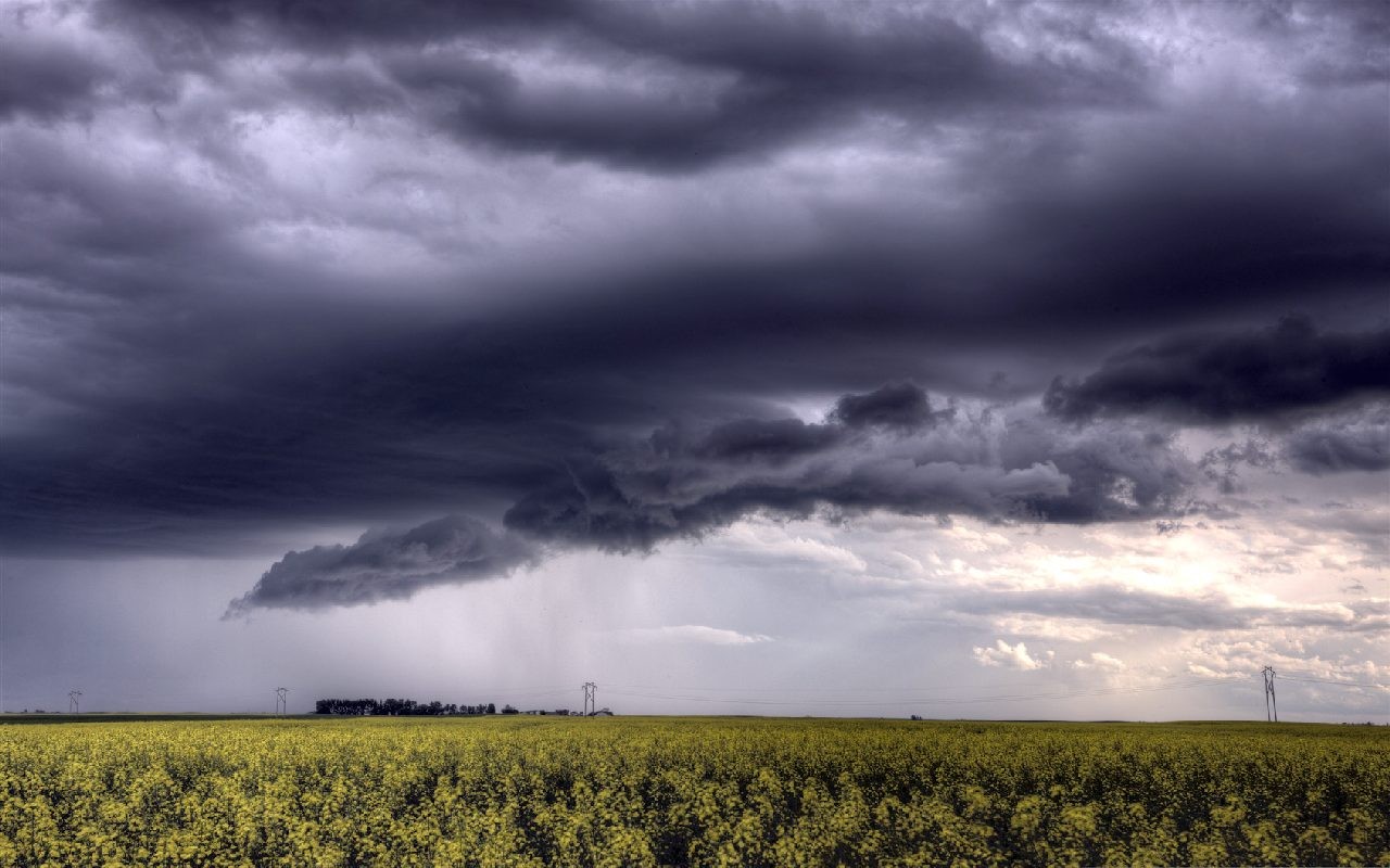 Erneut Stürmisches Schauerwetter