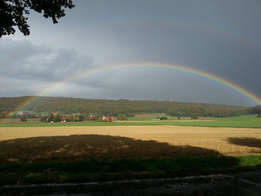 Schauerwetter - Zeit Für Farbenfrohe Regenbögen