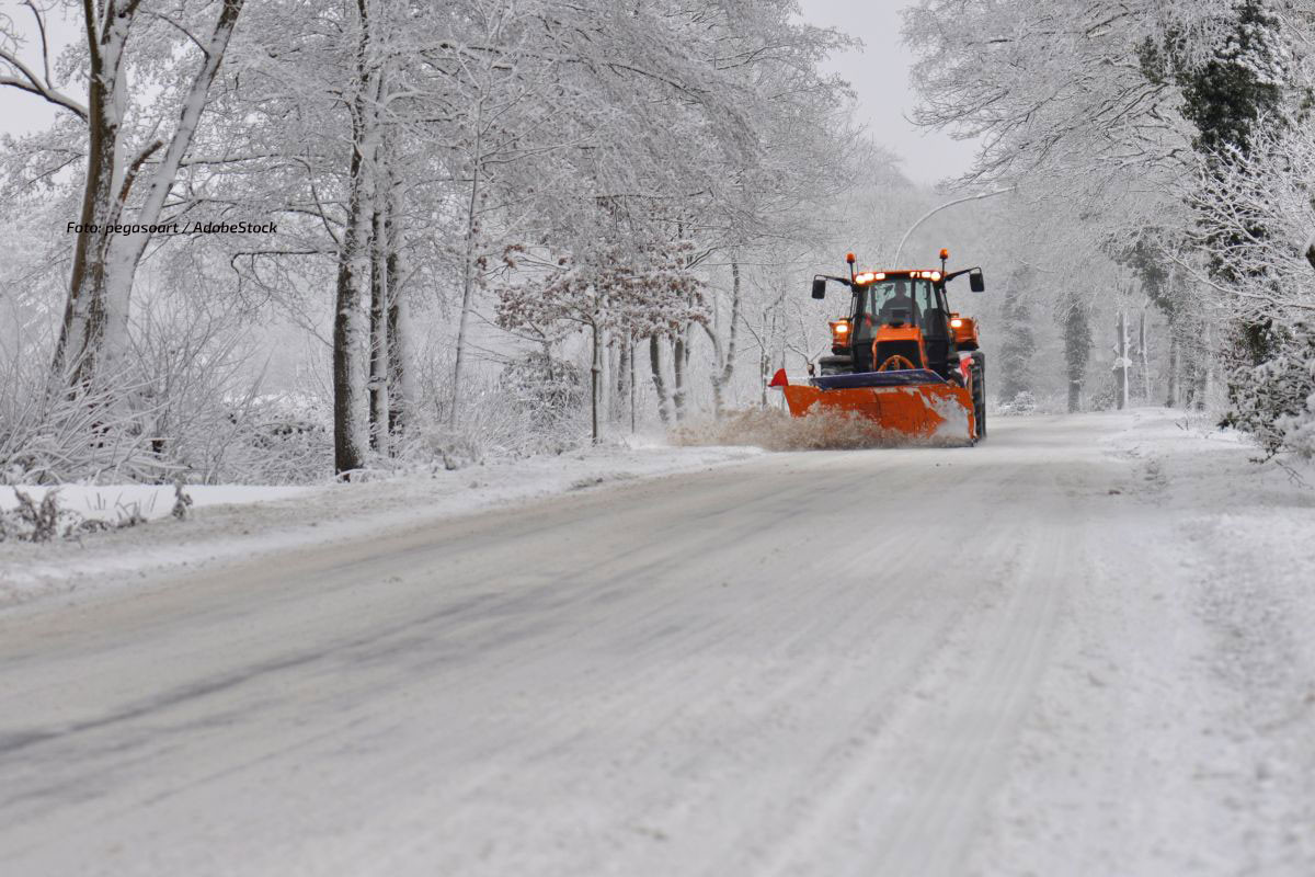 Schnee bis in tiefe Lagen